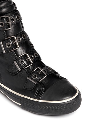 Detail View - Click To Enlarge - ASH - 'Vangelis' quilted leather sneakers