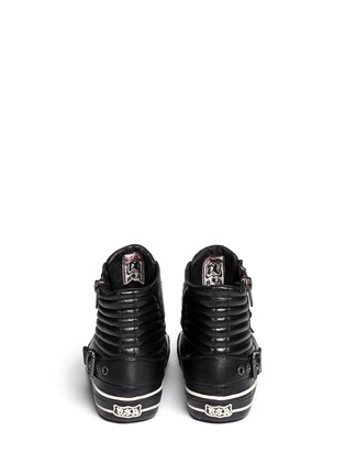Back View - Click To Enlarge - ASH - 'Vangelis' quilted leather sneakers