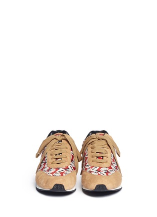 Figure View - Click To Enlarge - TORY BURCH - 'Delancy' floral print sneakers