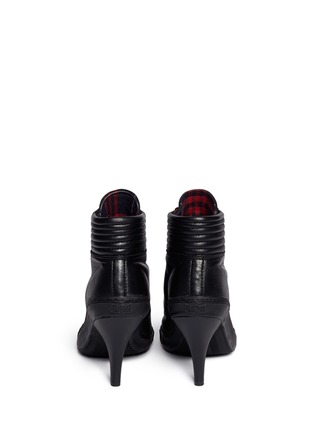 Back View - Click To Enlarge - ASH - 'Patchouli' high heel sneaker boots
