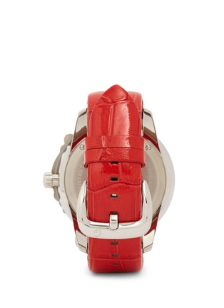 Back View - Click To Enlarge - GALTISCOPIO - 'La Giostra I' rocking horse crystal watch