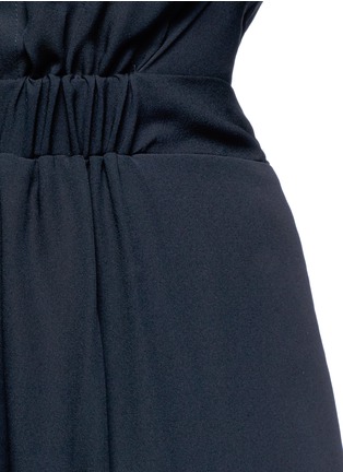 Detail View - Click To Enlarge - STELLA MCCARTNEY - 'Lizbeth' cutout back silk crepe jumpsuit