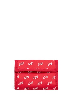 Main View - Click To Enlarge - 73088 - Logo print trifold wallet