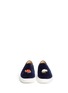 Front View - Click To Enlarge - BING XU - 'TriBeCa+' rose embroidered velvet skate slip-ons
