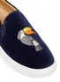 Detail View - Click To Enlarge - BING XU - 'TriBeCa+' toco embroidered velvet slip-ons