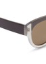 Detail View - Click To Enlarge - MARNI - Stripe colourblock acetate sunglasses