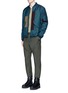 Figure View - Click To Enlarge - OAMC - Patchwork padded bomber jacket