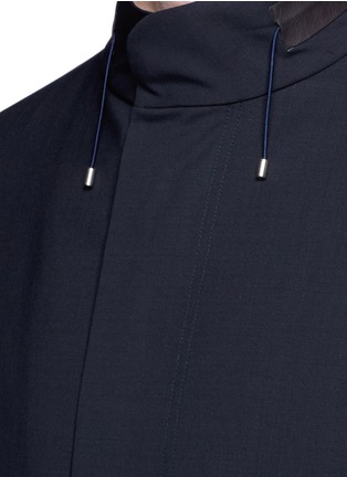 Detail View - Click To Enlarge - OAMC - Virgin wool hopsack blouson jacket