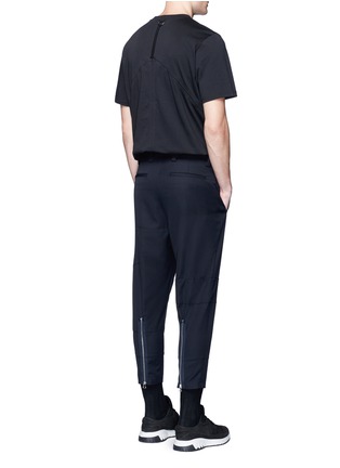 Figure View - Click To Enlarge - OAMC - Zip cuff cropped virgin wool pants