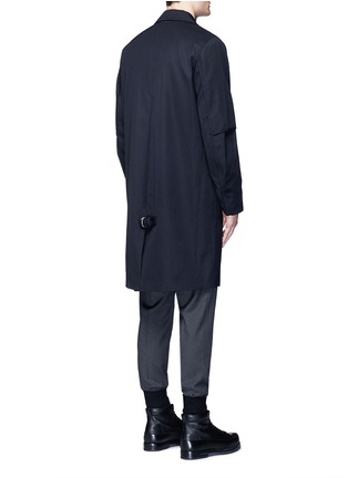 Back View - Click To Enlarge - OAMC - 'Airborne' virgin wool trench coat