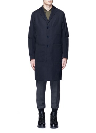 Main View - Click To Enlarge - OAMC - 'Airborne' virgin wool trench coat