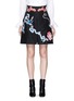 Main View - Click To Enlarge - 68244 - 'Sailor' anchor bird embroidered cotton-silk skirt