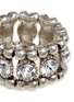 Detail View - Click To Enlarge - PHILIPPE AUDIBERT - 'Solange' engraved Swarovski crystal elastic ring