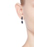 Figure View - Click To Enlarge - PHILIPPE AUDIBERT - 'Becky' Swarovski crystal drop earrings