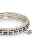 Detail View - Click To Enlarge - PHILIPPE AUDIBERT - 'Cesario' inset Swarovski crystal elastic bracelet