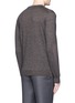 Back View - Click To Enlarge - ISAIA - Mélange wool sweater