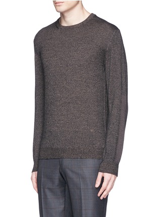 Front View - Click To Enlarge - ISAIA - Mélange wool sweater