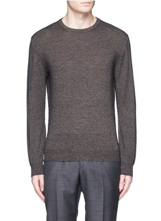 Main View - Click To Enlarge - ISAIA - Mélange wool sweater