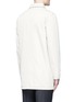 Back View - Click To Enlarge - ISAIA - Reversible Aqua Cotton coat