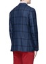 Back View - Click To Enlarge - ISAIA - 'Sailor' check wool-silk-cashmere bouclé blazer