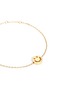 Detail View - Click To Enlarge - RUIFIER - 'Happy' 18k yellow gold chain charm bracelet