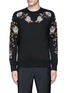 Main View - Click To Enlarge - ALEXANDER MCQUEEN - Floral embroidery sweatshirt