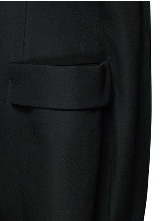 Detail View - Click To Enlarge - BALENCIAGA - Virgin wool sleeveless jacket