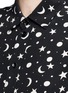 Detail View - Click To Enlarge - SAINT LAURENT - Moon and star print silk shirt