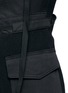 Detail View - Click To Enlarge - ALEXANDER MCQUEEN - Cotton patchwork felted virgin wool military coat