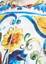Detail View - Click To Enlarge - - - Maiolica print floral brocade A-line dress
