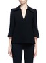 Main View - Click To Enlarge - CO - Flared sleeve crepe top