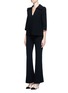 Figure View - Click To Enlarge - CO - Flared sleeve crepe top