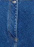 Detail View - Click To Enlarge - BALENCIAGA - Stonewashed cotton denim top