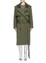 Main View - Click To Enlarge - BALENCIAGA - Cotton twill trench coat