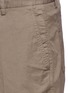Detail View - Click To Enlarge - CANALI - Cotton-linen drawstring shorts