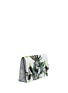 Front View - Click To Enlarge - PROENZA SCHOULER - 'Lunch Bag' small floral print satin crepe clutch