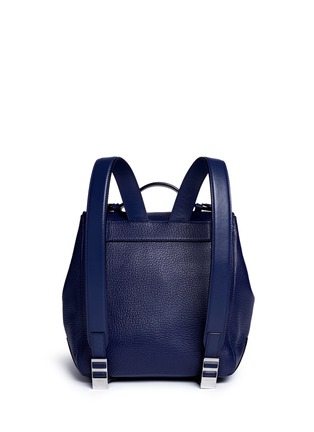 Back View - Click To Enlarge - PROENZA SCHOULER - 'Courier' small pebbled leather backpack