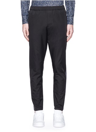 Main View - Click To Enlarge - MARNI - Contrast side stripe jogging pants