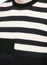 Detail View - Click To Enlarge - MARNI - Stripe cotton-wool sweater