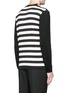 Back View - Click To Enlarge - MARNI - Stripe cotton-wool sweater