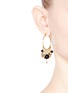 Figure View - Click To Enlarge - VENESSA ARIZAGA - 'Shiny Happy People' hoop earrings