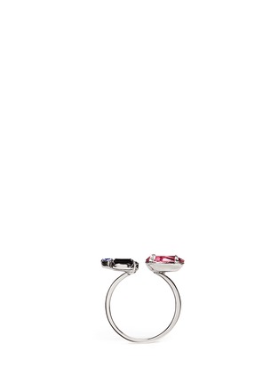 Figure View - Click To Enlarge - JOOMI LIM - 'Pixel Perfect' crystal mix ring