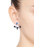 Figure View - Click To Enlarge - JOOMI LIM - 'Pixel Perfect' cube crystal ear deco earrings