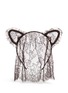 Main View - Click To Enlarge - MAISON MICHEL - 'Heidi' cat ear lace veil headband