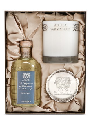 Main View - Click To Enlarge - ANTICA FARMACISTA - Home Ambience gift set – Santorini