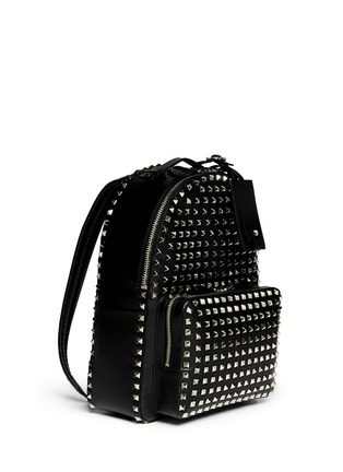 Figure View - Click To Enlarge - VALENTINO GARAVANI - 'Rockstud' medium stud leather backpack