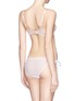 Back View - Click To Enlarge - L'AGENT - 'Esthar' tie side lace briefs