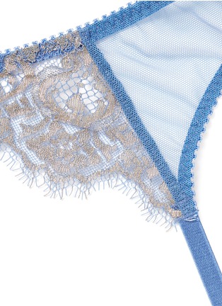 Detail View - Click To Enlarge - L'AGENT - 'Iana' lace suspender belt