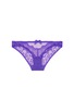 Main View - Click To Enlarge - L'AGENT - 'Vanesa' lace tulle mini briefs