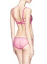 Back View - Click To Enlarge - L'AGENT - 'Reya' padded plunge bra